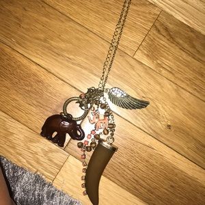 Tribal elephant necklace